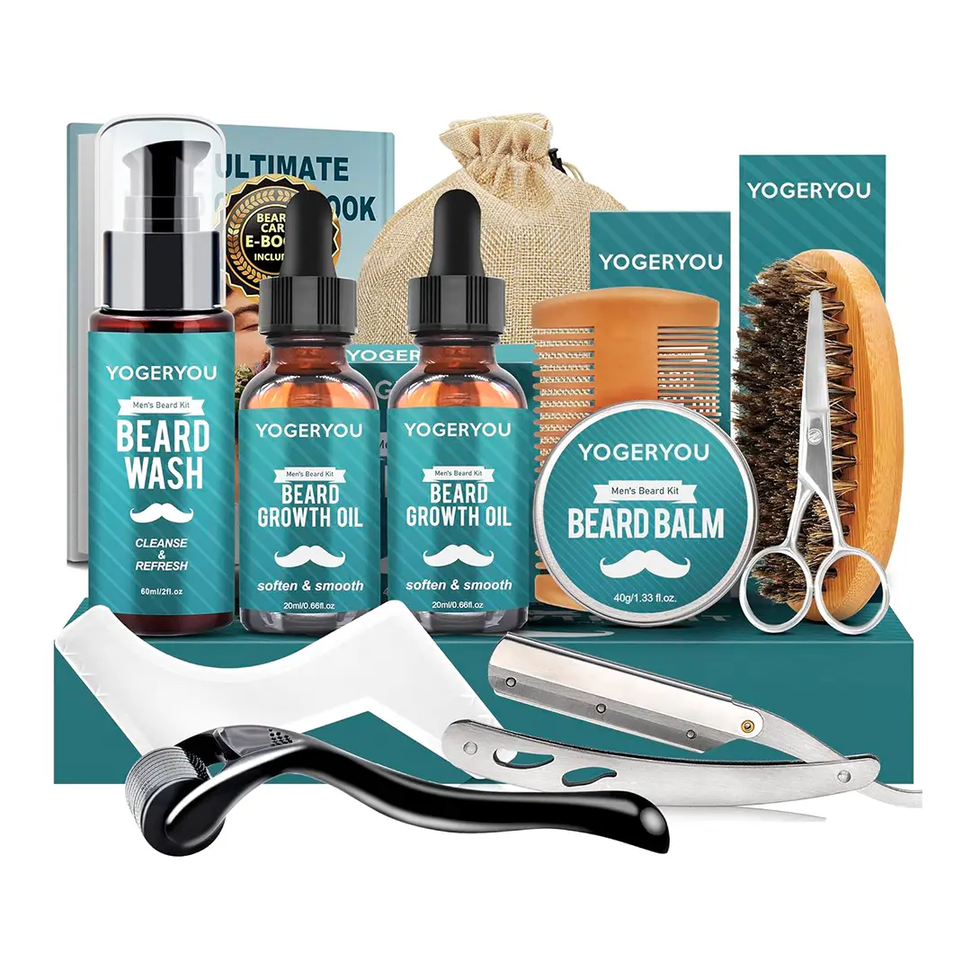 Kit 1 para cuidado, aseo y nutrición de la Barba